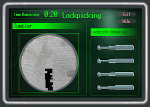 play Lock Picking Minigame