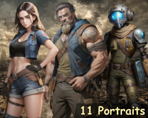 play Post-Apocalyptic Character Portraits