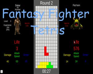 play Fantasy Fighter Tetris