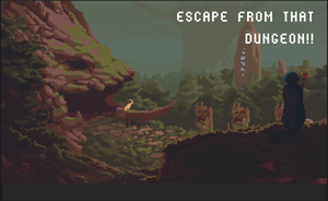 play Escape From That Dungeon!!