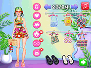 play Summer Coconut Girl Dress Up