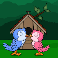 play G2J Rescue The Love Birds From Forest Shop