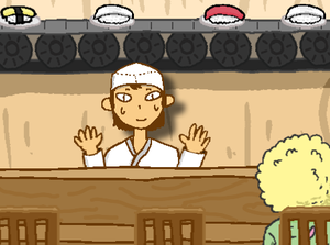 play The Busy Sushi Shop Part-Timer