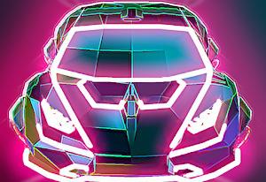 Neon Flytron Cyberpunk Racer