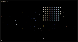 play Ascii Invaders