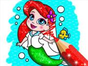 play Coloring Book: Mermaid