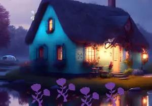 play Mystical Cottage Street Escape