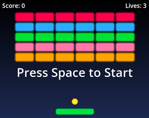 play Godot Breakout