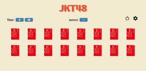 play Jkt48 Memory Game Card