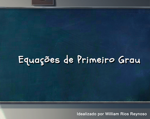 play Equações De Primeiro Grau