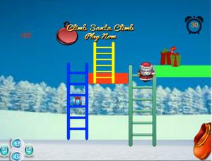 play Climb Santa Climb