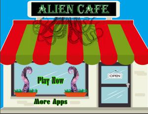 play Alien Café