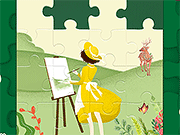 play Spring Illustration Jigsaw