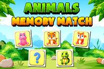 Animals Memory Match