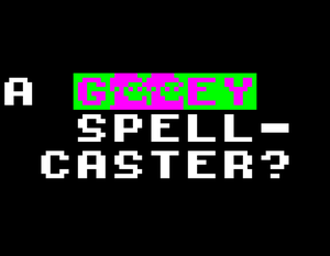 A Gooey Spellcaster?