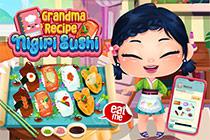 play Grandma Recipe Nigiri Sushi