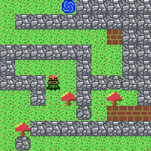 play Fungi Frog Maze