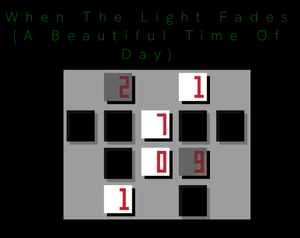 play When The Light Fades (A Beautiful Time Of Day)
