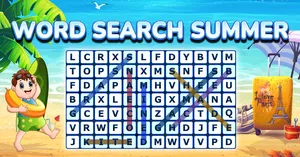 play Word Search Summer