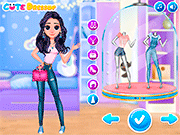 play Super Hero Violet Fashion Shoot