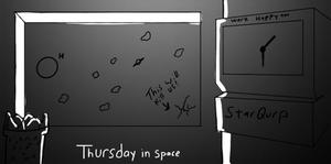 Thursday, In Space