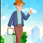 play Tourist Grandpa Escape