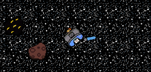 play Untitled Asteroid Game (With A Penguin)