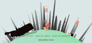 play The Frantic Run Of The Valorous Rabbit