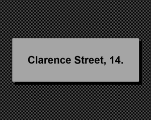 play Clarence Street, 14.