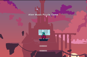 play Alien Music Puzzle Game