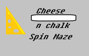 play Cheese N Chalk Spin Maze