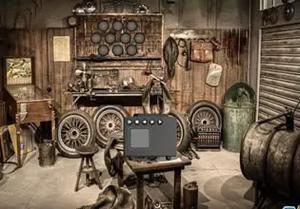 play Old Garage Treasure Escape