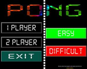 play Pong-Html5