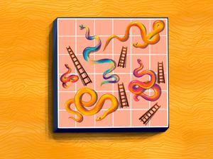 play Snakes And Ladders: Healthy Aging Trivia