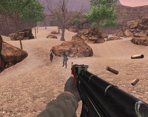 play Soldier Of Sahara Fps : Browser