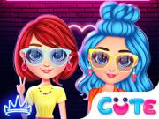 play Rainbow Girls Neon Fashion