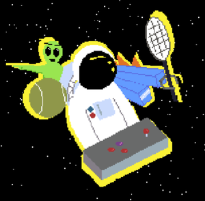 play Space Tennis