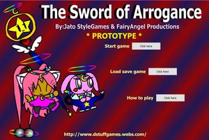 play The Sword Of Arrogants Prototype