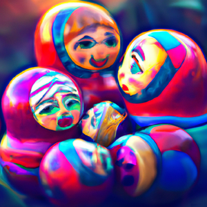 play Matryoshka Tic Tac Toe