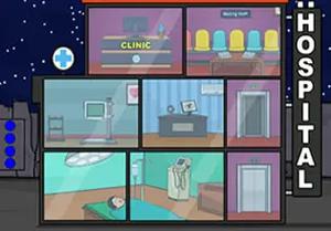 play Rescue The Doctor From Modern Hospital