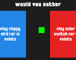Would You Rather | Unity