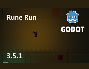 play Rune Run Day 3 ( Godot 3.5.1)