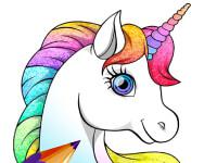 play Unicorn Dress Up Coloring Book