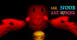 play Mr Noob Eat Burger