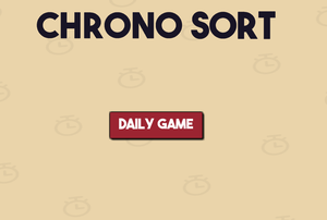 play Chronosort
