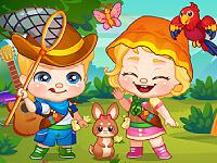 play Mike And Mia: Camping Day