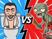 play Skibidi Toilet Vs Zombies