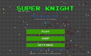 play Super Knight - Man In Steel