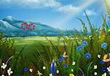 play Escape Game Flower Field Landscape