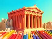 play Coloring Book: Parthenon Temple